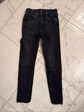 Denim Forum Women’s Nico Mid Rise Crop Skinny Jeans